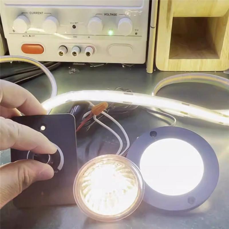 A96E-Compatible PWM Light Dimmer With Rotary Knob For Easy Installation RV Experience 12V Light Dimmer