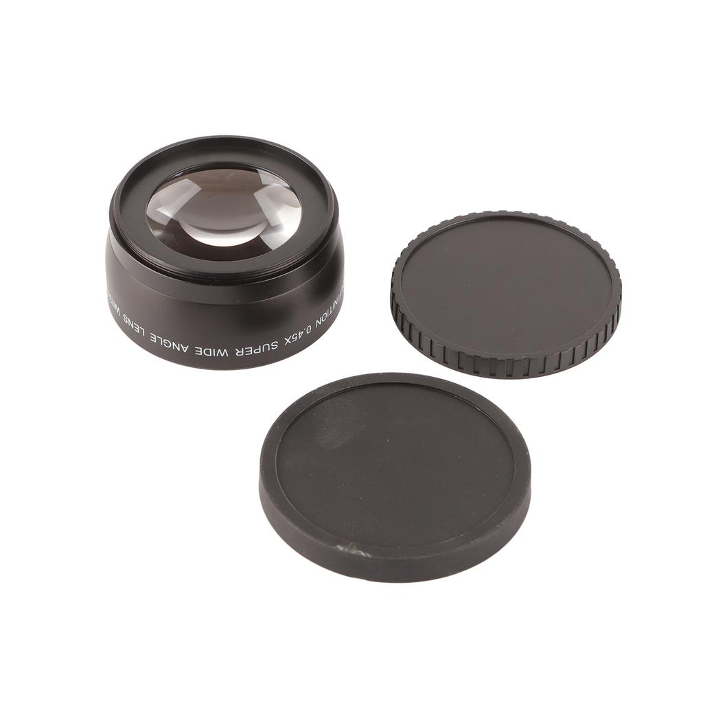 JSR‑1151 Advanced 58MM 0.45X Wide Angle Macro Lens Fit for All 58MM Diameter Camera Lenses