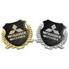 Metal Shield Badge Car Sticker Rear Side Body Emblem for Mitsubishi Outlander Lancer 9 10 ASX Eclipse Pajero L200 Accessories