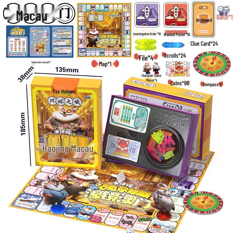 Настольная игра Brangdy Монополия Мировое турне по Китаю