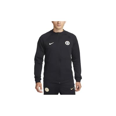 Куртка Chelsea FC Academy Pro с вышивкой логотипа Мужская куртка Черная DV5046-426