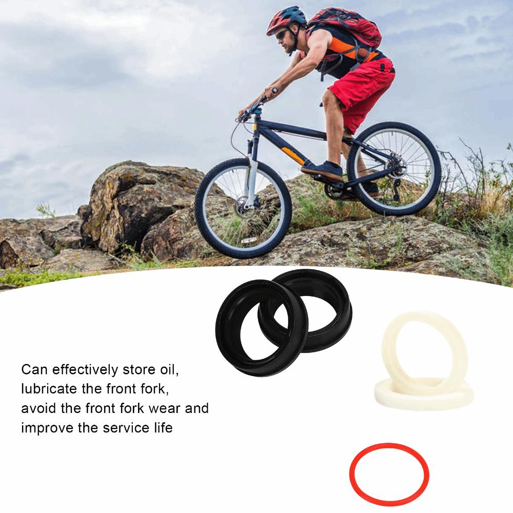 Easy Replacement Bike Front Fork Seal Ring Bicycle Front Fork Repair Kit Bicycle Fork Maintenance