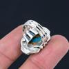 Spiny Oyster Turquoise Gemstone Handmade Solid 925 Sterling Silver Ring Gift For Her Jewelry