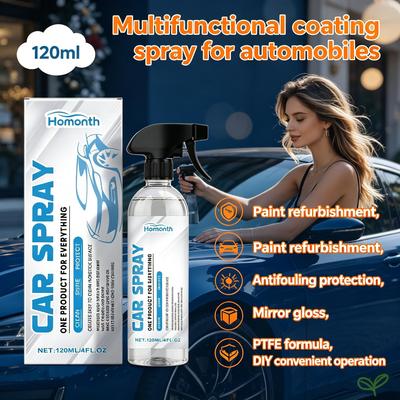 Car Multi Functional Coating Spray Paint Renewal Anti Pollution Gloss Enhancement Paint Film Protective Agent Repair Optimizer 120ML