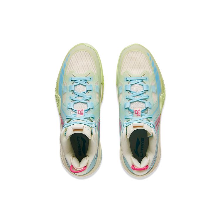Баскетбольные кроссовки Li Ning Jie Ao Мужские Средняя высота Кремовый ABFT035-2
