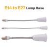 Led Adapter E14 To E27 E14-E27 Extended Lamp Cap Conversion Lamp Base Extender