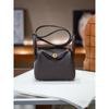 26cm Top Grain Leather Mini Doctor Bag - Crossbody Shoulder Women Versatile Daily Handbag
