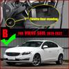 Автомобильные коврики для Volvo S60 (S60L)   2022 Custom Auto Foot Pads Автомобильный коврик для интерьера