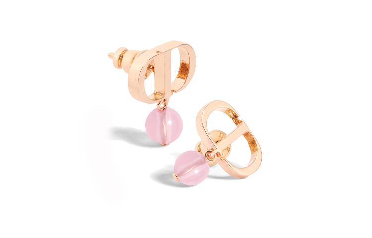 DIOR Metal Earrings Women's Pink E1520PTCPLD67P