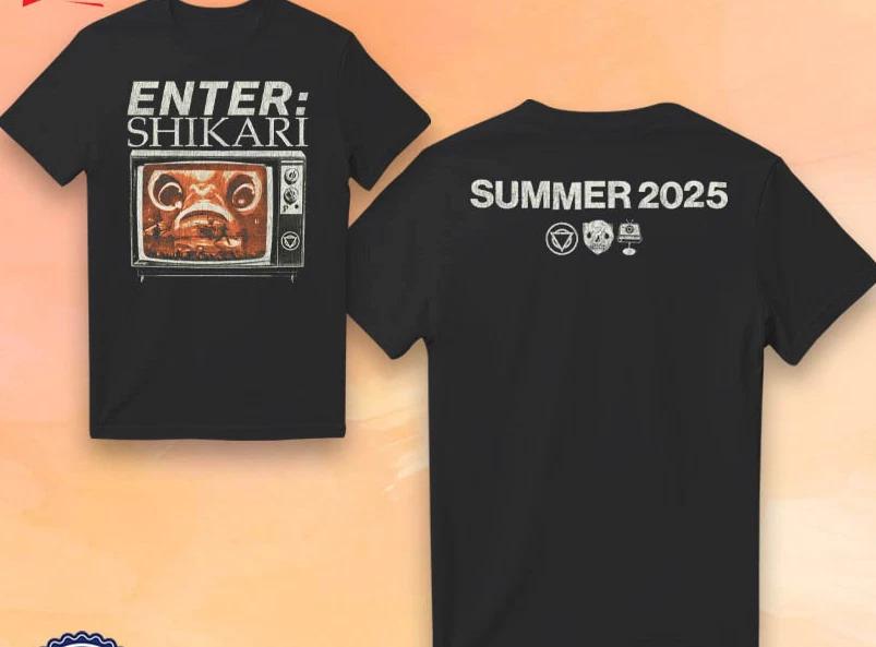 Enter Shikari Goldfish TV Summer Tour 2025 T-Shirt T