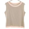FOXEY Made In Japan Knit Vest 40 Beige Women Used