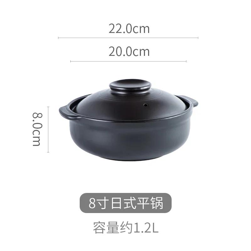 Korean Pot Casserole Pottery  Soup Pot Steamed Rice Braised Chicken Rice and Heat Resistant  Claypot Rice Gas Claypot