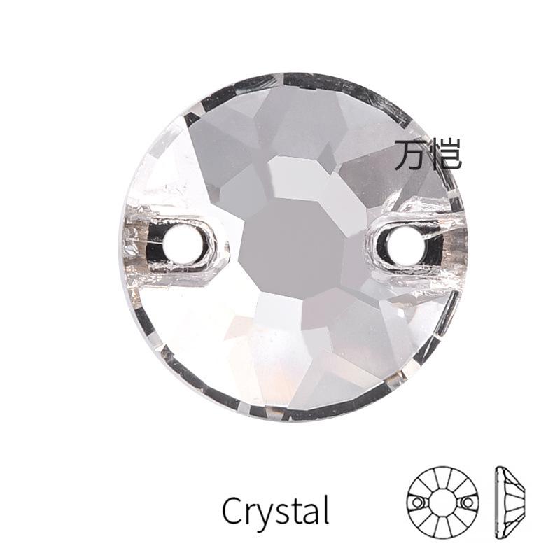 Стеклянная перевернутая кромка, ручная дрель, прямоугольная, специальной формы, плоское дно, двойное отверстие, ручная пряжка из камня, аксессуары для одежды своими руками