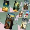 Чехол для iPhone 17 Pro Max 15 14 13 12 11 16 Pro Max Plus 12 13 Mini 16e 17 Air с картиной Сальвадора Дали, задняя крышка
