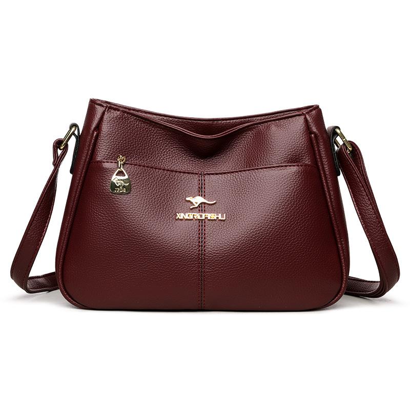 Одноплечная сумка, Ретро многокарманная сумка через плечо, Женская модная сумка для мобильного телефона, Легкая сумка для покупок