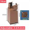 4Pcs Adjustable Chair Feet Riser 5/10cm Heavy Duty Desk Couch Bottom Elevator Metal Sofa Table Raiser Bed Furniture Risers