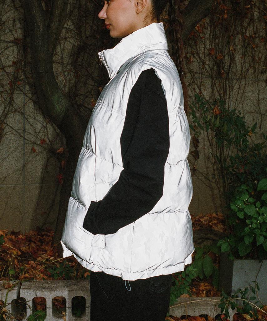 F8Ke Chemical Club Camo Reflective Padded Vest