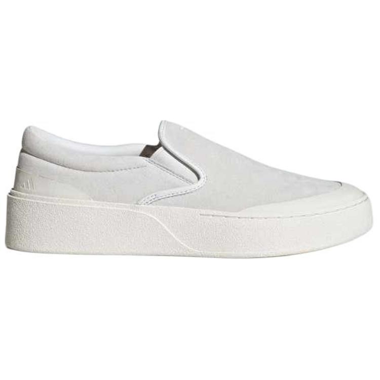 Adidas Labcourt Минималистичные Удобные Нескользящие Прочные Низкие Кеды для Скейтборда Унисекс Кроссовки Серо-Белые JS4171