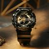 G-Shock Водонепроницаемые 200М Кварцевый Механизм Ремешок из Смолы Часы Мужские Черные GA-110GBX-1APR