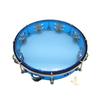 COZENTA 2 Pitch Adjustment Tambourine, Прозрачный, Ряды, Перкуссия, (синий)