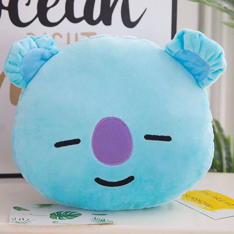 BTS BT21 Плюшевая подушка для комфорта Kpop домашний декор