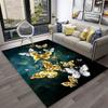 3D Роскошный Ковер Мечты Бабочка Цветок Нескользящий Коврик для Пола для Дома Гостиная Спальня Диван Моющийся Декор Ковер для Детской Игровой Зоны