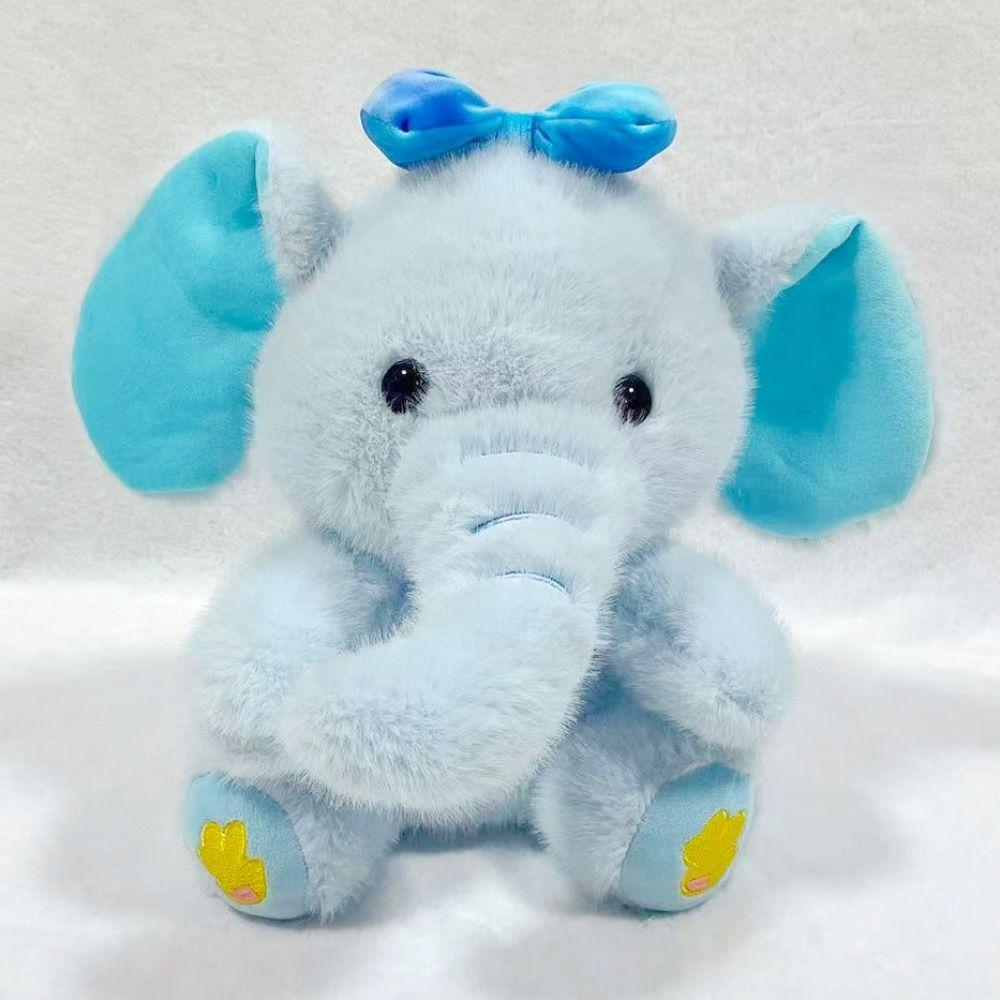 Plushie Elephant Plush Doll Gray Kawaii Animal Stuffed Toys Children's Toys