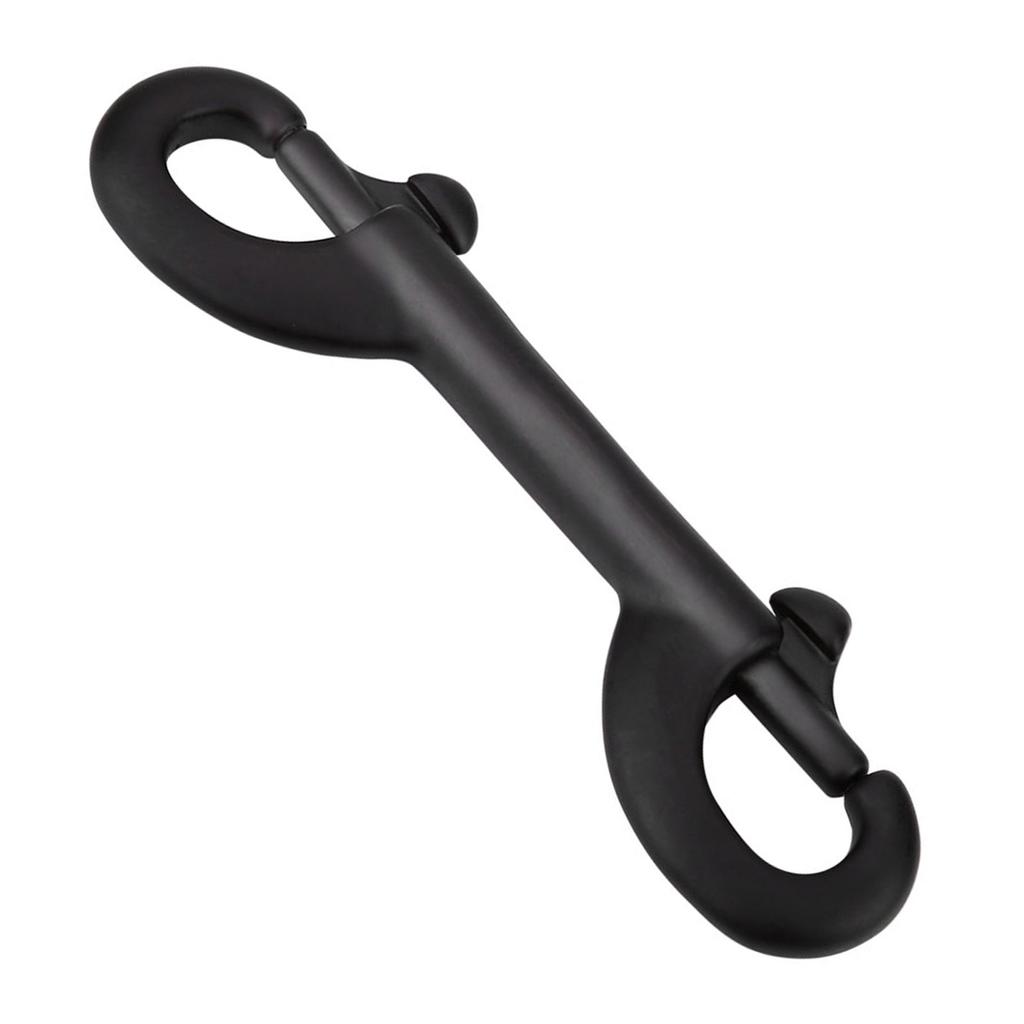 Продолжить погружение Прочная нержавеющая сталь двухсторонняя застежка-крючок с болтом для подводного плавания(115мм)