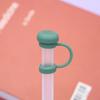 Straw Covers Cap Reusable Silicone Straw Toppers Compatible with Cup Spill Leak Stopper Splash Dust Proof Straws Cover