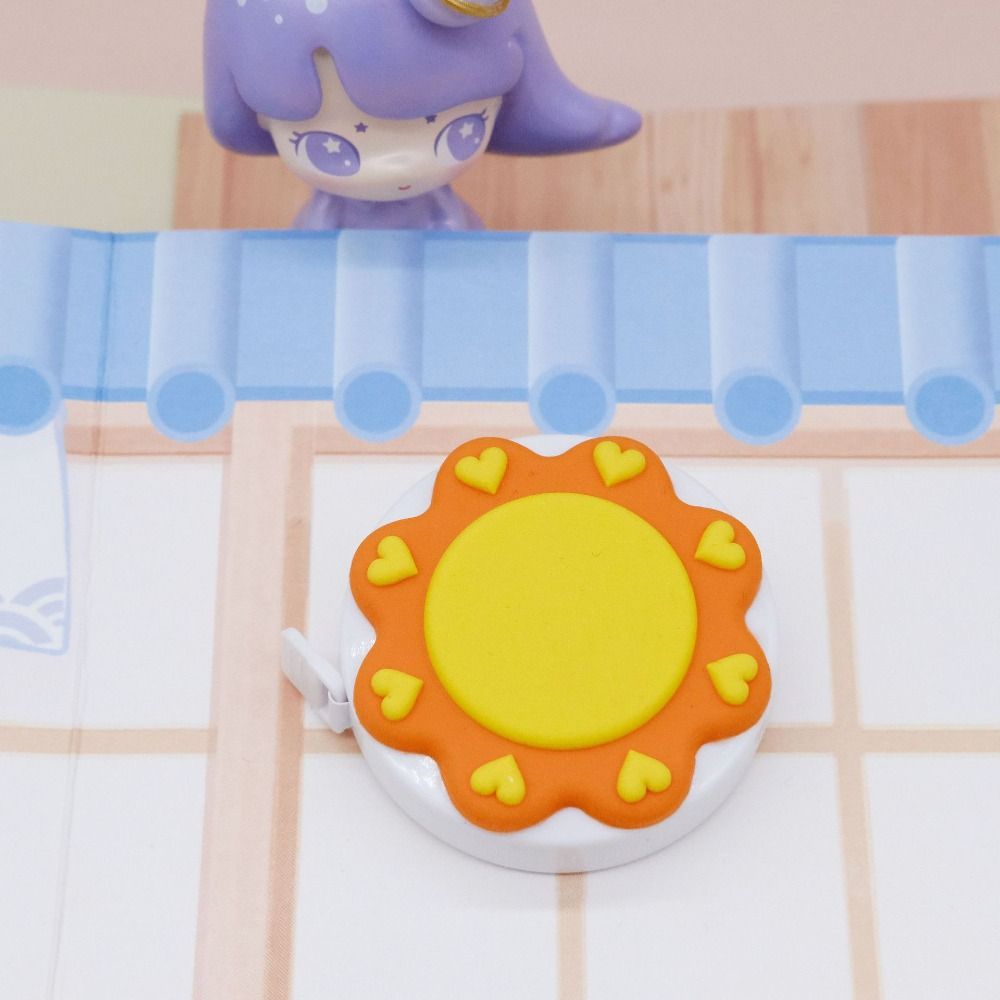 Выдвижная мягкая измерительная лента мультяшная мини-измерительная лента для шитья тканей для тела портного