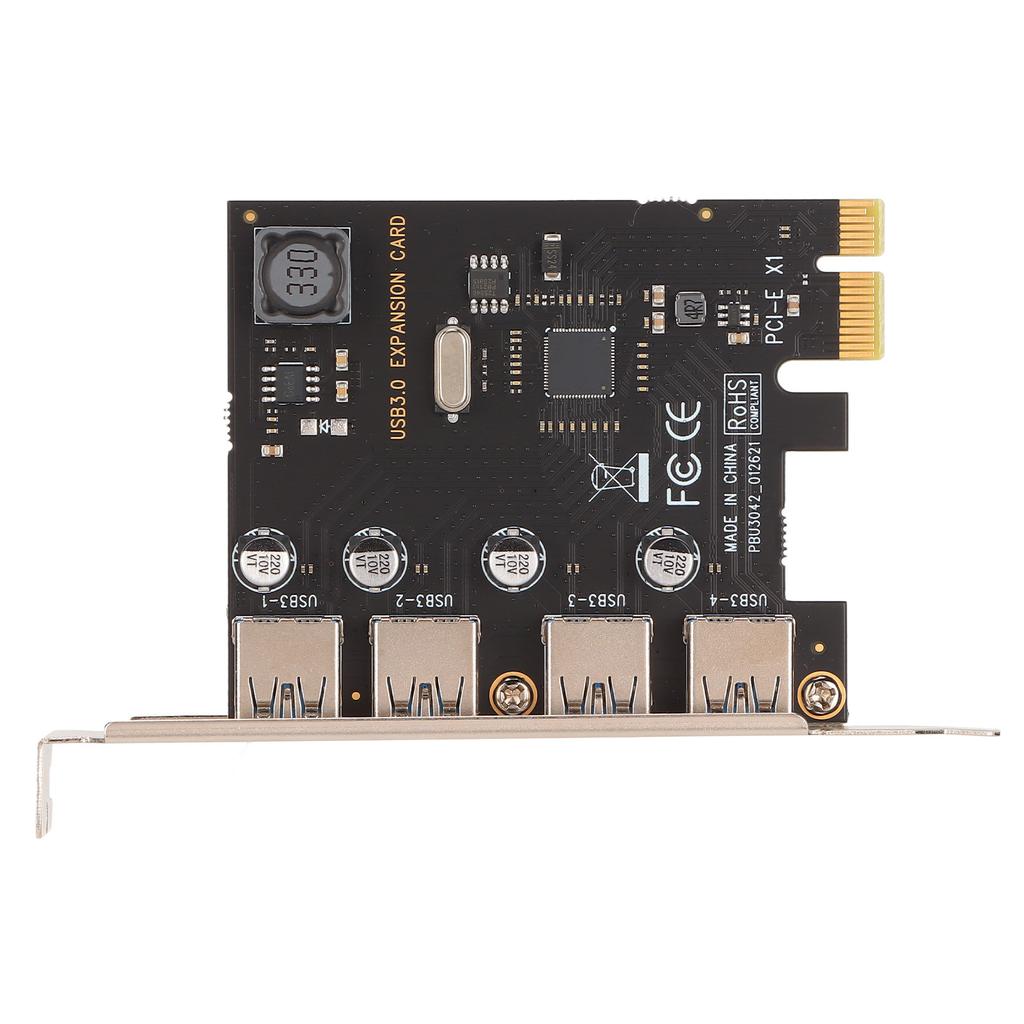 Плата расширения PCI E - USB 3.0, 4 порта, 5 Гбит/с, высокоскоростная передача данных, бесплатная поставка, расширение USB3.0