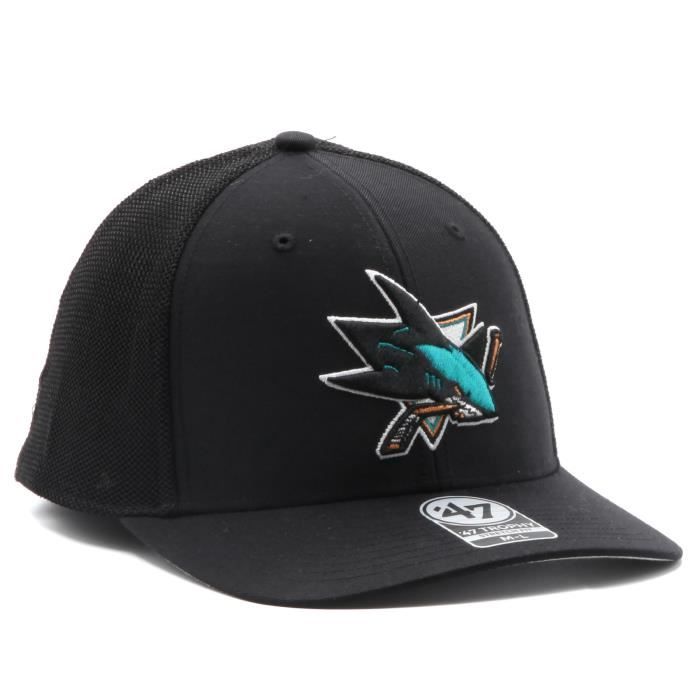 Casquette - 47 Brand - San Jose Shark - Noir - Taille Unique - Sportswear