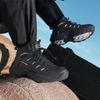 New Outdoor Training Boots Men High Top Hiking Shoes Autumn Winter Travel Hiking Sneaker Anti slip Wear-Resistant Casual Shoes