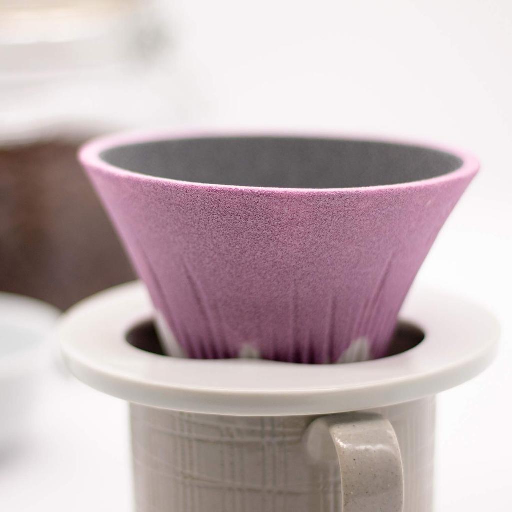 COFIL Fuji Cerafilter with Filter Server and Saucer Pink