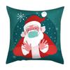 Christmas Themed Pillowcases Car Accessories Office Santa Claus Living Room Sofa Home Pillowcases