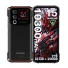 Doogee Blade10 Max Прочный смартфон Android 15, 32 ГБ + 256 ГБ / 2 ТБ, 10300 мАч, 1,54-дюймовый сенсорный задний экран, 50 МП AI-камера / 3 слота для карт / NFC
