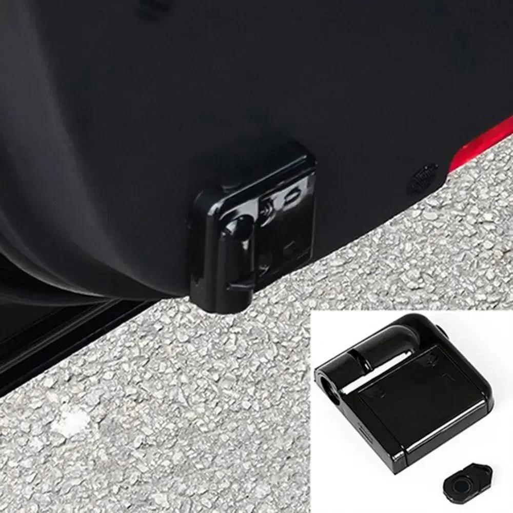 2PCS Wireless Car Light Bat Logo Door Decor Shadow LED Welcome Laser Projector Lamps Car Interior Light Accessories Ornaments