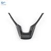 For Honda Accord 10 10th 2018  2010  Car Interior Steering Wheel Frame Cover Trim ABS Carbon Fiber Grain