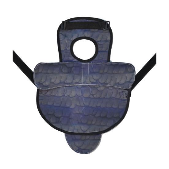 Chicken Saddle for Hens Printed Chicken Aprons with Adjustable Strap Chicken Vest Jacket Clothes for Poultry Back Feather Protection