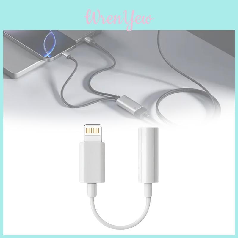 Адаптер Apple Lightning на 3,5 мм для наушников со звуковой картой для прямых трансляций