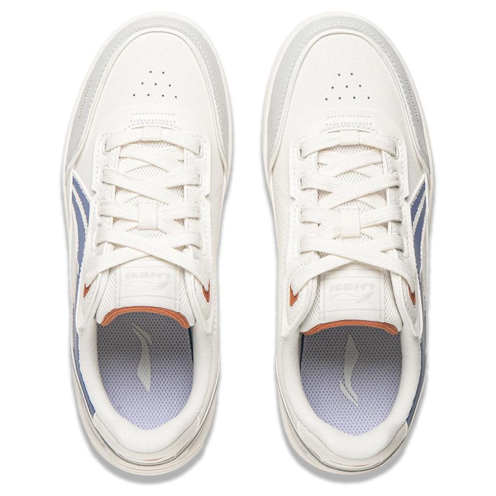 Li Ning Qing Yun классические ретро мягкие удобные толстые подошвы высота увеличивается отскок амортизация износостойкие низкие кроссовки для скейтбординга AGCU308-3