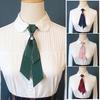Unisex Bank Tie-Free Neck Tie Detachable Academic Style Bow Tie White Shirt Hotel Professional Collar Flower Accessory