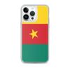 Coque iPhone - Drapeau Cameroun - iPhone 14 Pro Max - Souple - Multicolore - Vertical
