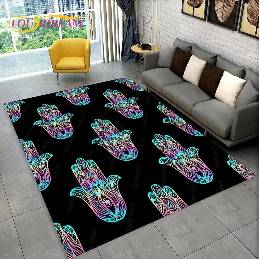 Коврик Nazar Evil Eye Tree of Life, ковер для дома, гостиной, спальни, дивана, коврик для кухни, декор для кухни, нескользящий напольный коврик для детских игр