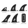 KOETSU Paddle Board Fin Quick Release Longboard Fin Detachable Surfboard Tail Fin Stand Up Board Fin Paddle Board Accessories