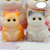 Cartoon Big Cat Doll Squeeze Toy Cat Bell Artificial Doll Squeeze Toy  Adults