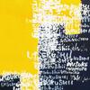 Art Deli Yellow And Black Fabric Wall Art Panel, 57 x 57 cm