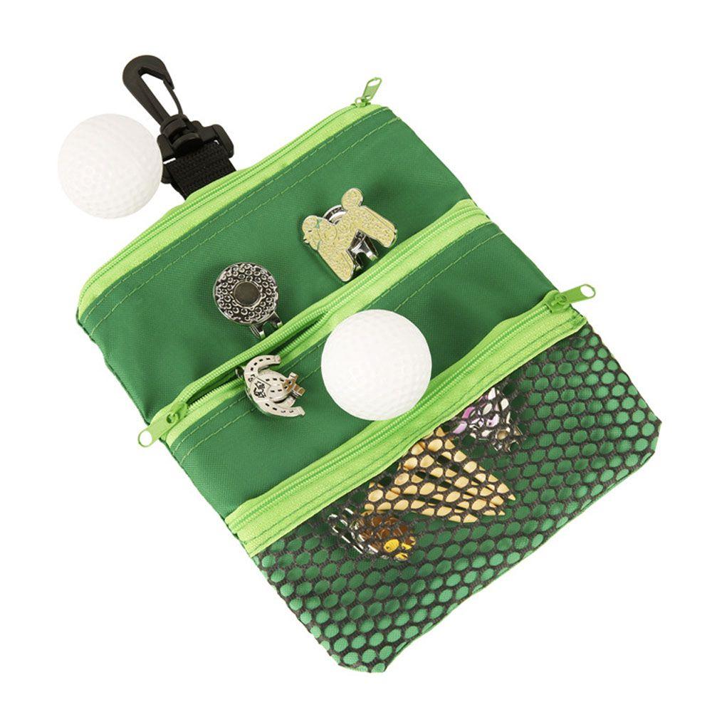 Portable Golf Accessories Golf Ball Bags Storage Bag Golf Tack Bag Cloth Bag Golfball Bag
