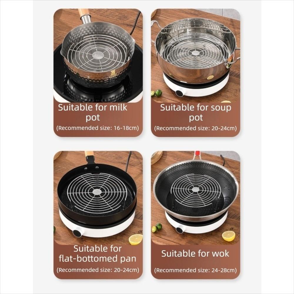 Heavy Duty Steaming Tray 304 Stainless Steel Steamer Shelf Steamer Rack Kitchen Cooking