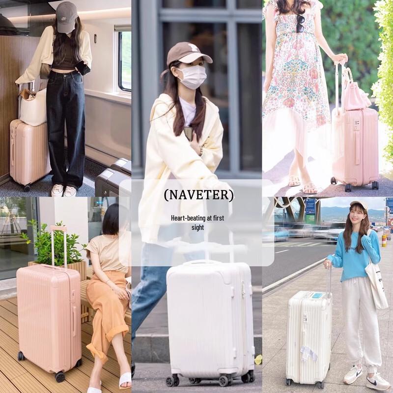 Li Shen Women's Durable Hardshell Luggage